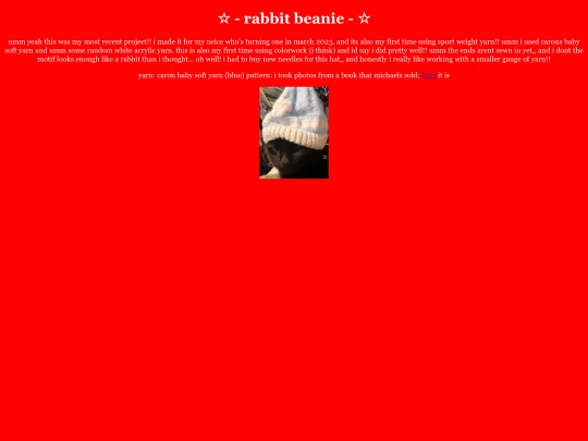 knit/babyhat screenshot