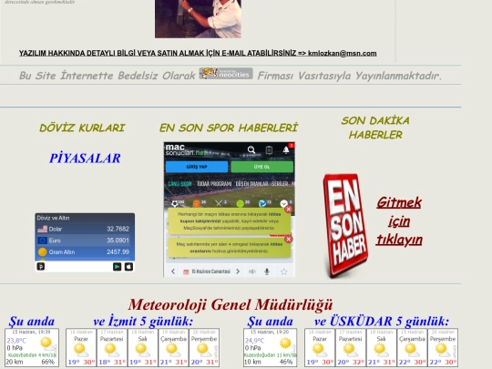 Anasayfa screenshot