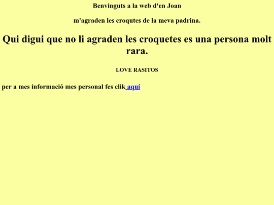 Webs/índex screenshot