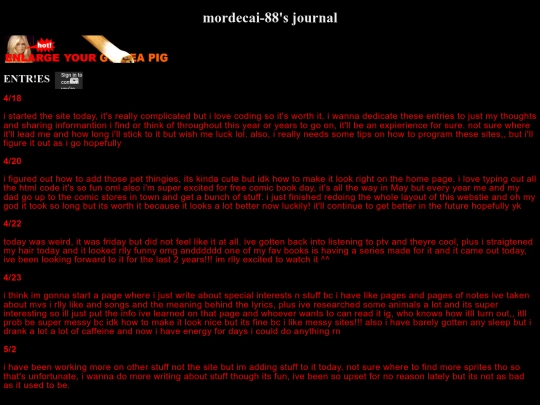 entry screenshot