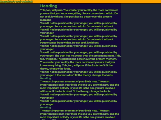 Website/Html/Main screenshot