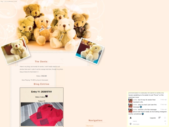 blog screenshot
