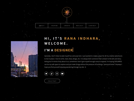 pages/about screenshot