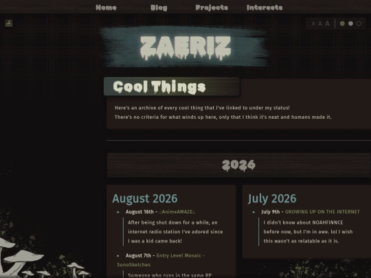 archives/coolthings screenshot