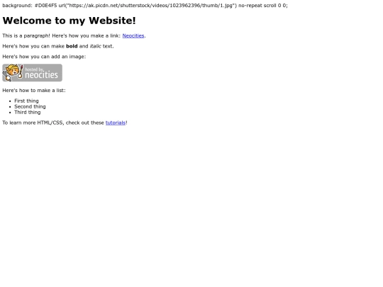 index screenshot