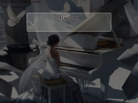 playlists screenshot