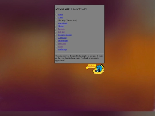 sitemap screenshot
