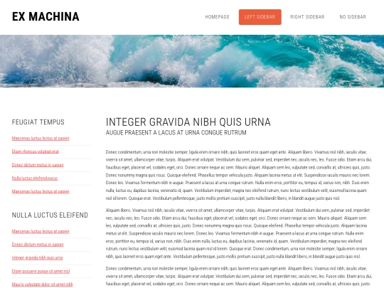 left-sidebar screenshot