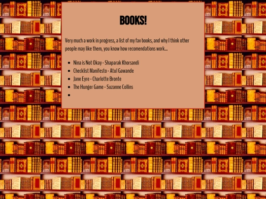 Recomendations/books screenshot