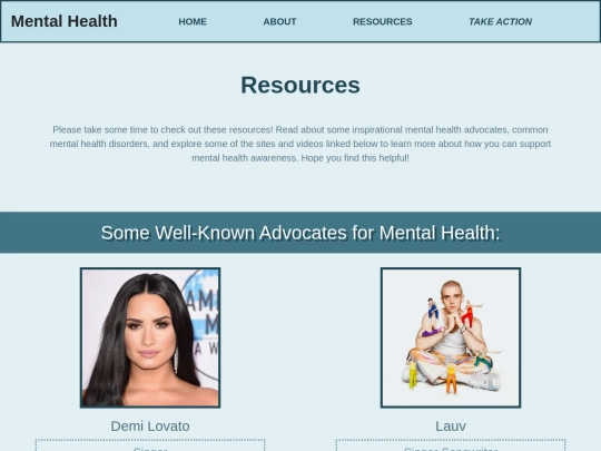 resources screenshot