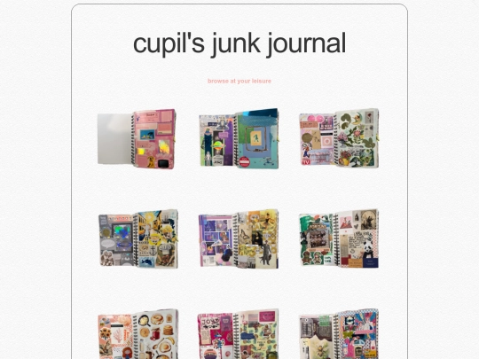 junkjournal screenshot