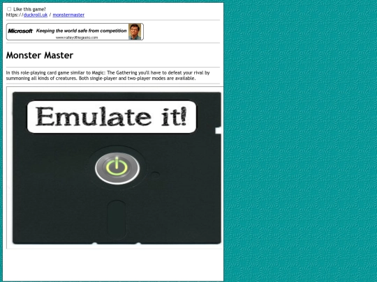 monstermaster screenshot