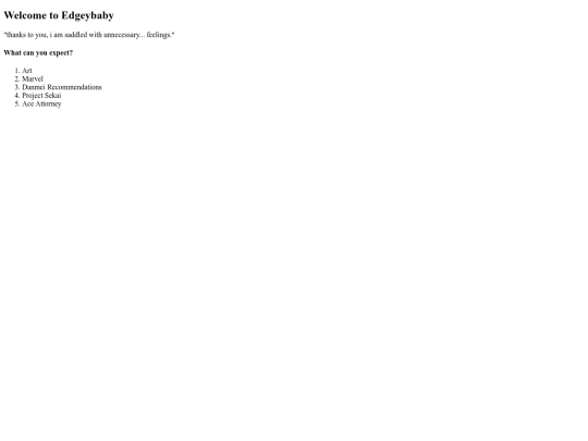 index screenshot