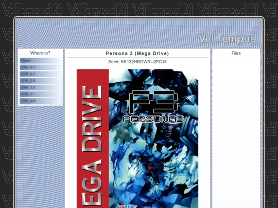 VAR_0.5/persona_3_megadrive screenshot
