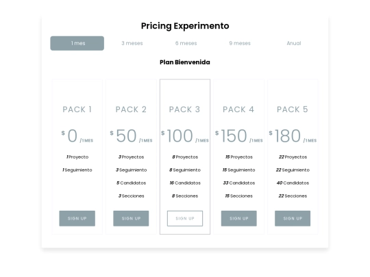 pricing2prueba screenshot