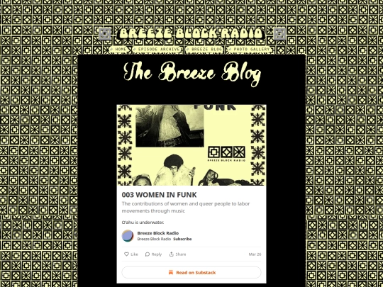 breezeblog screenshot
