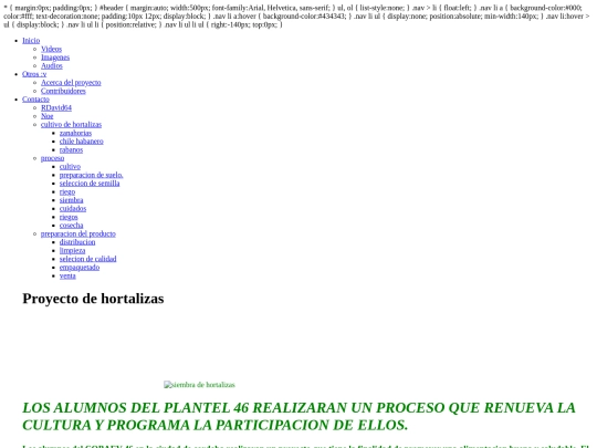 Hortalizador screenshot
