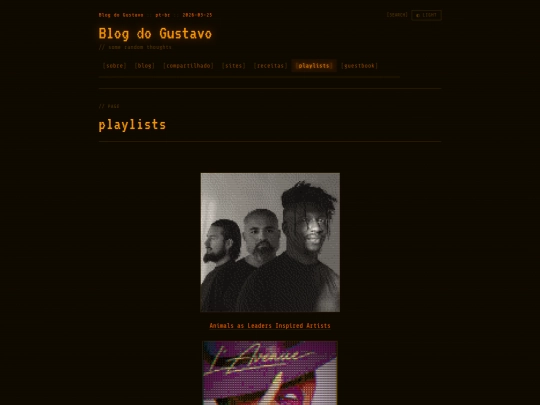 playlists screenshot