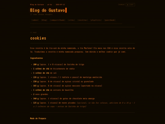 receitas/cookies screenshot