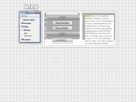 blog screenshot