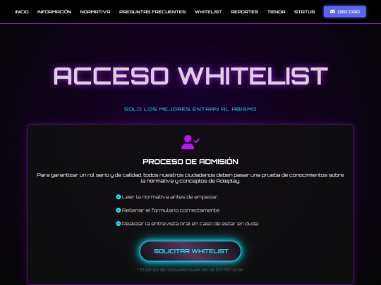 whitelist screenshot