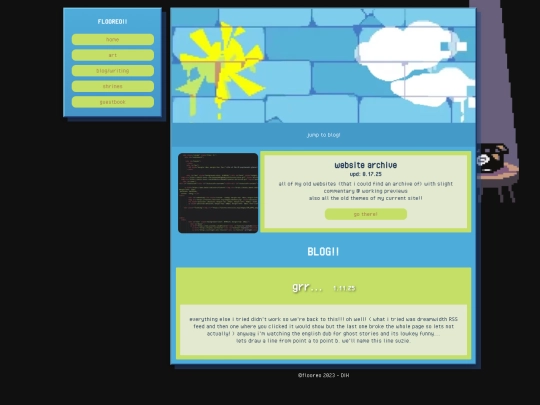 blog screenshot