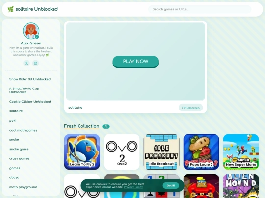 solitaire screenshot