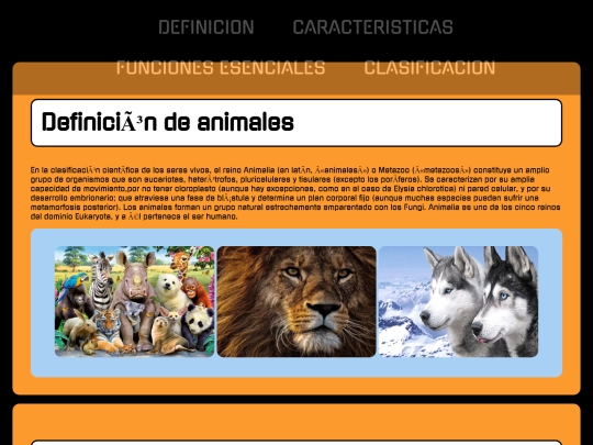 paginaEjemplo screenshot