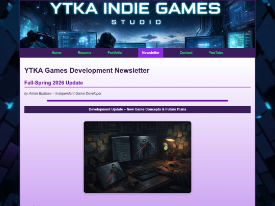 newsletter screenshot