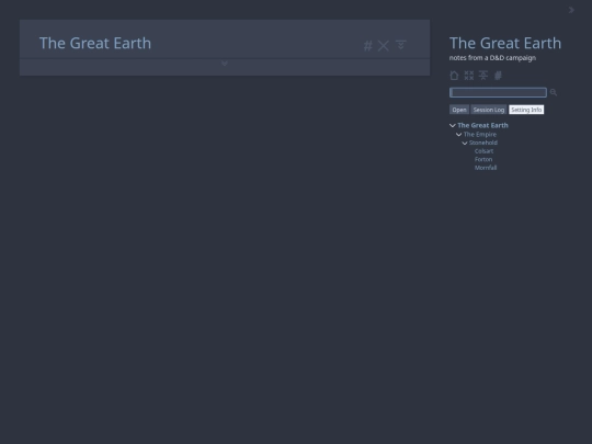 wikis/thegreatearth screenshot