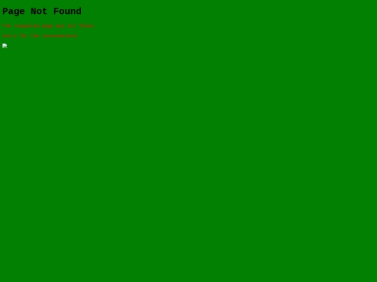 not_found screenshot