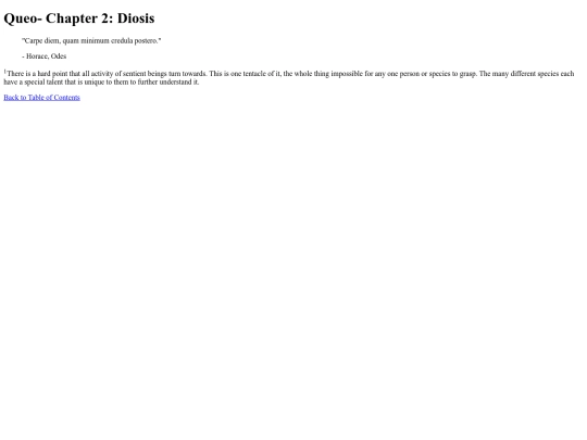 Queo/chapter2 screenshot