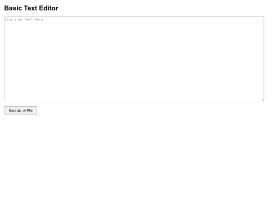 basic-editor/basic-editor screenshot