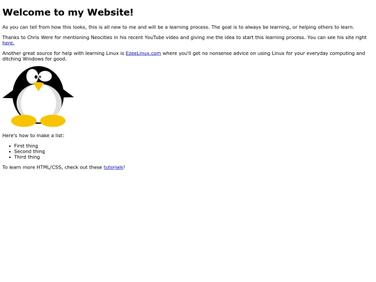 index screenshot