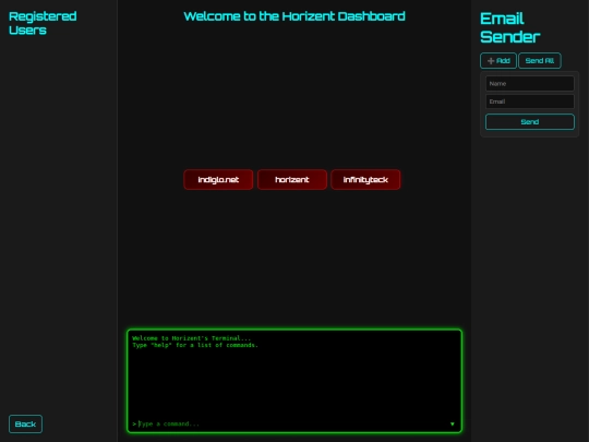 test screenshot