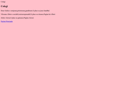 Membrii echipei screenshot