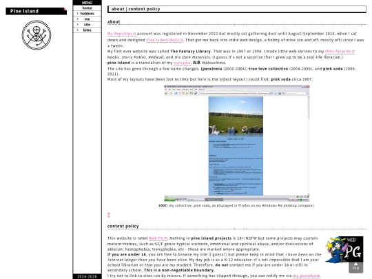 site screenshot