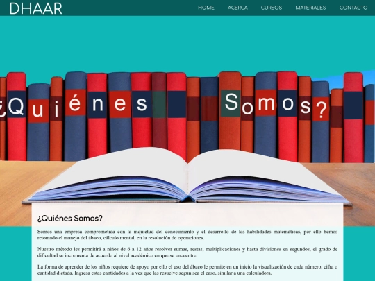 dhaar/acerca-de-dhaar screenshot