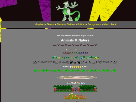 graphics/dividers screenshot