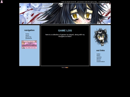 gamelog screenshot