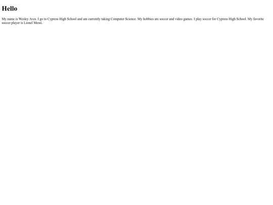 aboutme screenshot