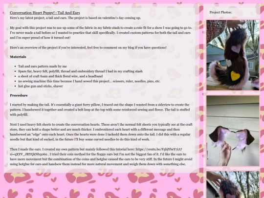 conversation-heart-puppy screenshot