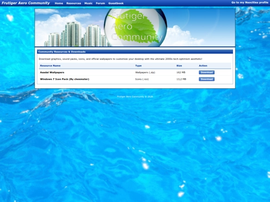 resources screenshot