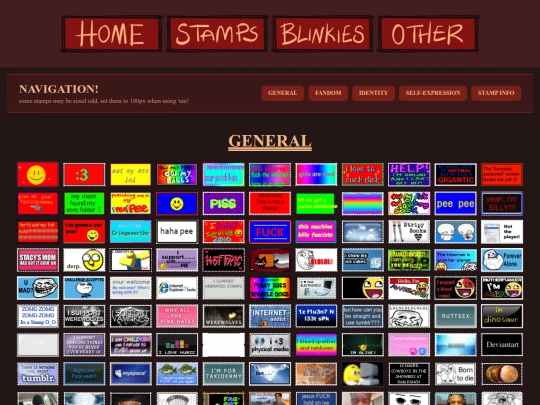 stamps screenshot