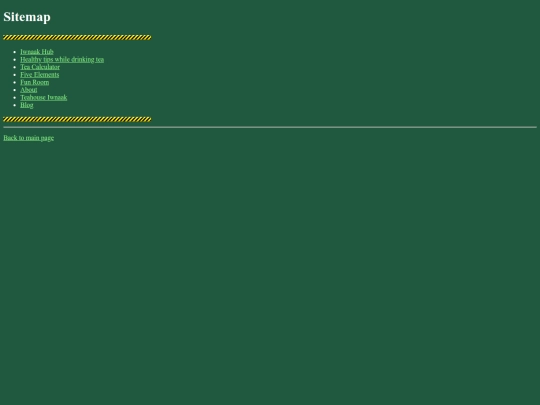 sitemap screenshot