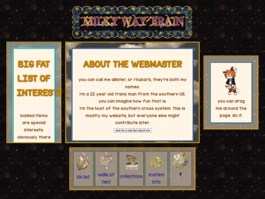 webmaster/profile screenshot