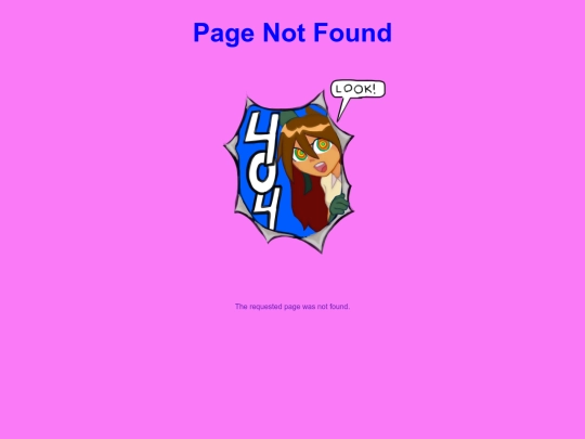 not_found screenshot