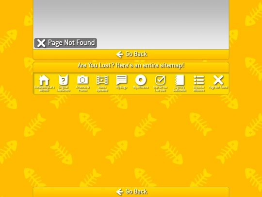 test/404 screenshot