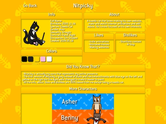 test/cat screenshot