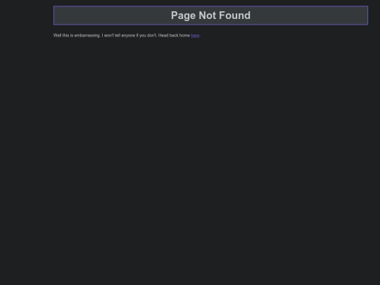 not_found screenshot